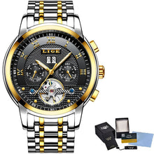 Load image into Gallery viewer, LIGE Mens Watches