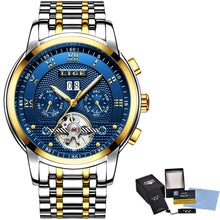Load image into Gallery viewer, LIGE Mens Watches