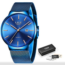 Load image into Gallery viewer, LIGE Mens Watches