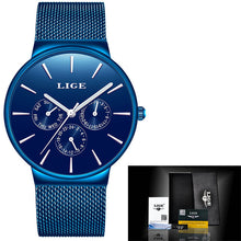 Load image into Gallery viewer, LIGE  Mens Watches
