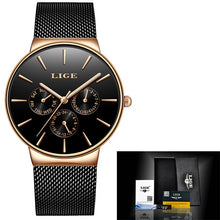 Load image into Gallery viewer, LIGE  Mens Watches